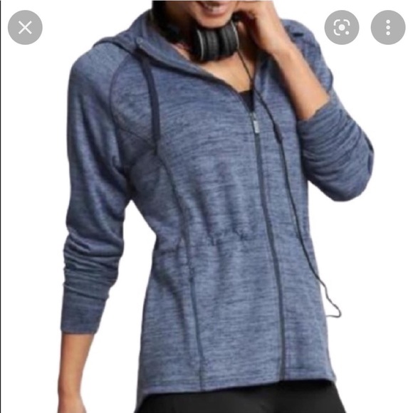 Athleta no sweat zip up - Picture 2 of 4